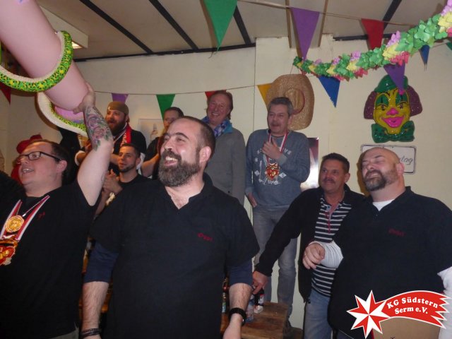 24.02.2017 - Richtfest Prinzengarde